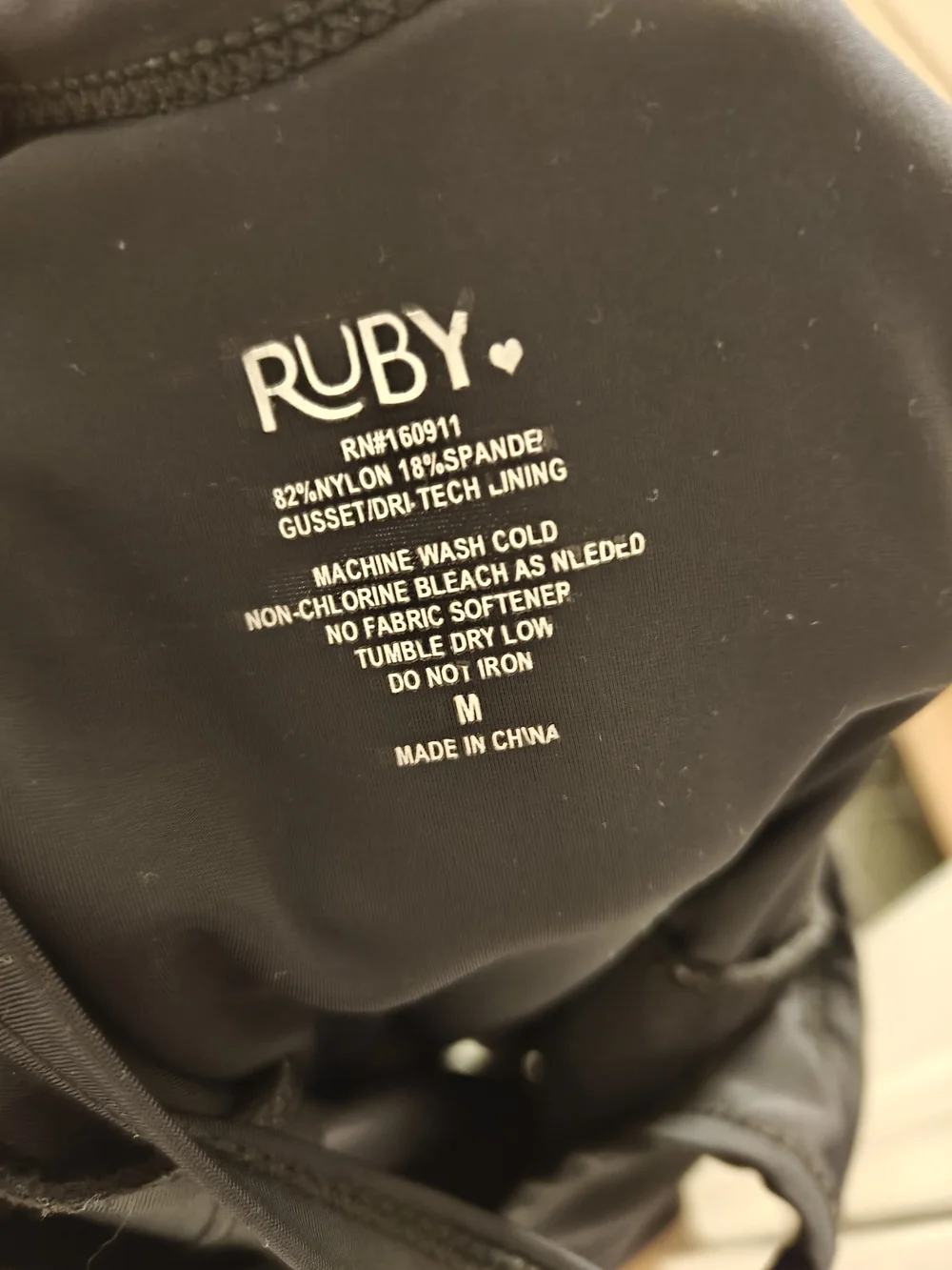 Ruby Love comfortable black